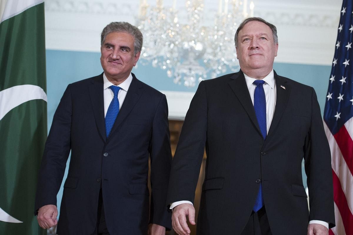 Trump administration officials in their meetings with Pakistan's Foreign Minister Shah Mahmood Qureshi this week also talked about the suspension of the US security assistance since early this year. (AP/PTI File Photo)