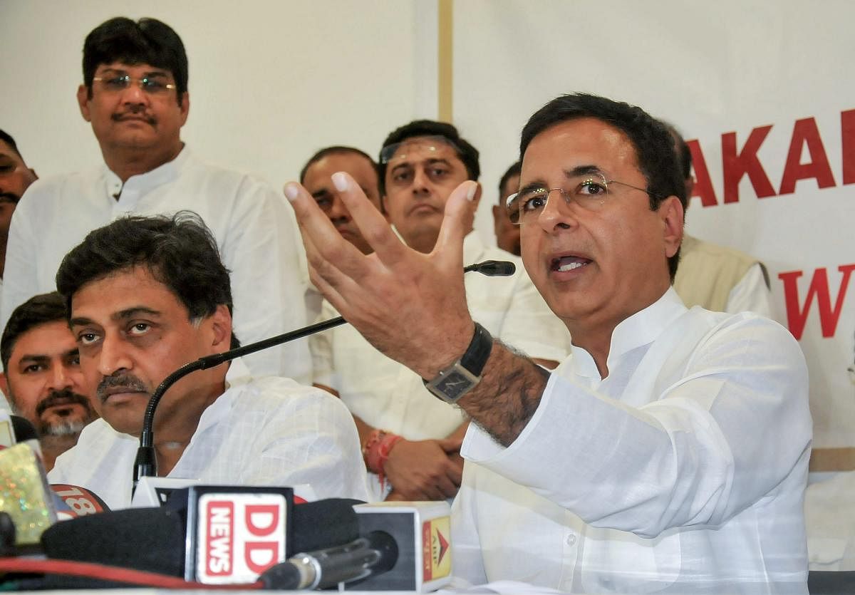 Senior Congress leader Randeep Singh Surjewala Saturday accused Prime Minister Narendra Modi of "putting pressure" on the Election Commission (EC) to delay its press conference to announce poll dates in five states as he was scheduled to address a rally i