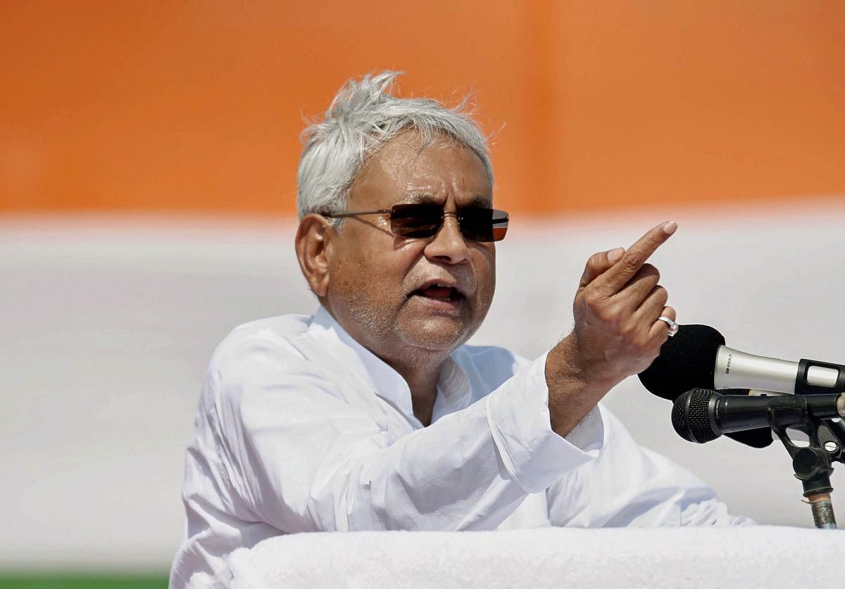 Bihar Chief Minister Nitish Kumar. (PTI File Photo)