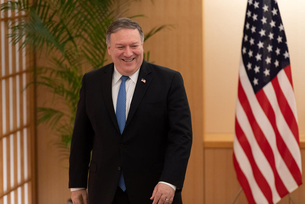US Secretary of State Mike Pompeo headed to Pyongyang Sunday for new talks with Kim Jong Un on denuclearisation and a second US-North Korean summit. Reuters file photo