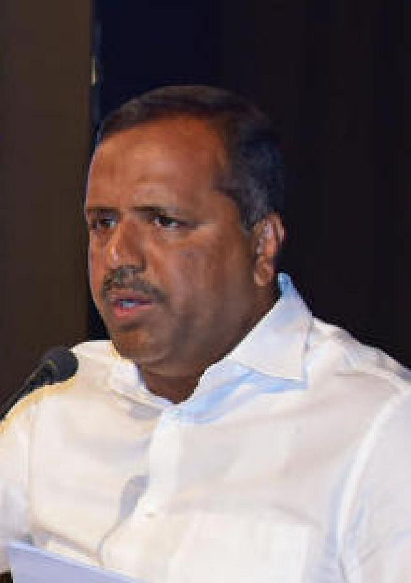 Dakshina Kannada incharge Minister U T Khader. DH file photo.