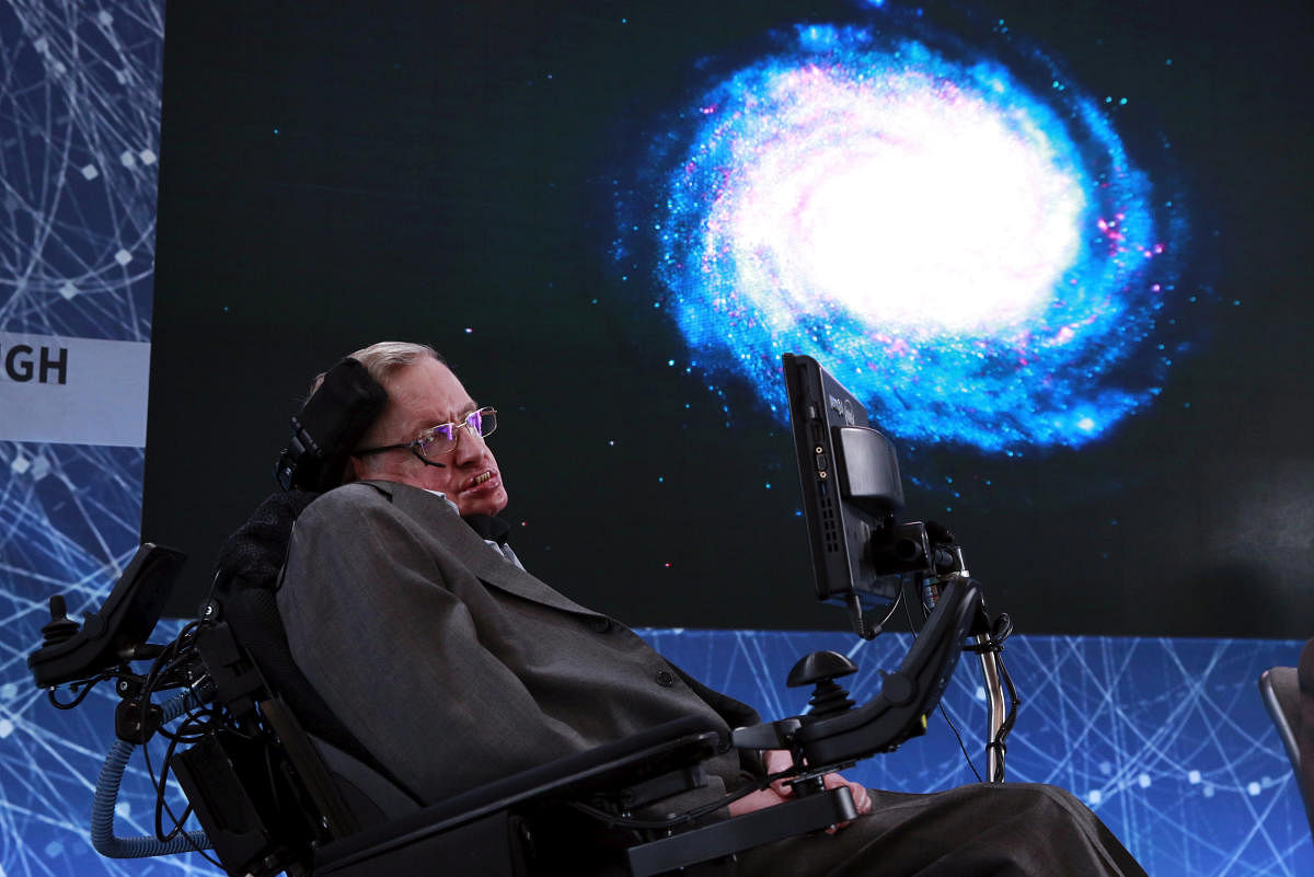 According to co-author Malcolm Perry, a professor at Cambridge University, the information paradox was "at the centre of Hawking's life" for over 40 years. (File Photo)