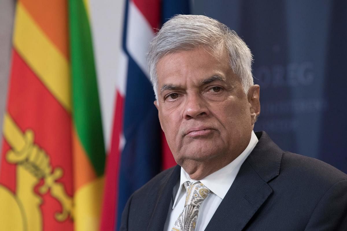 Sri Lanka's Prime Minister Ranil Wickremesinghe. (AFP File Photo)