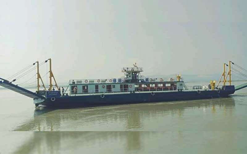 M V Bhupen Hazarika, the vessel inaugurated on Thursday. (Photo credit: IWAI)