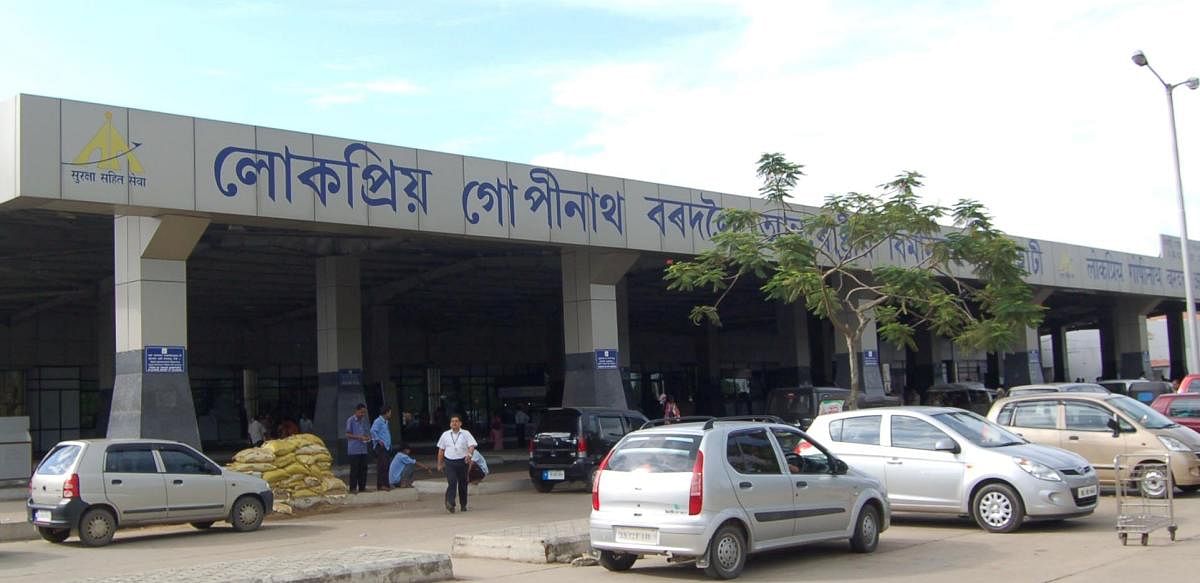 The Lokapriya Gopinath International Airport at Borjhar, Guwahati. (Photo by Manash Das)