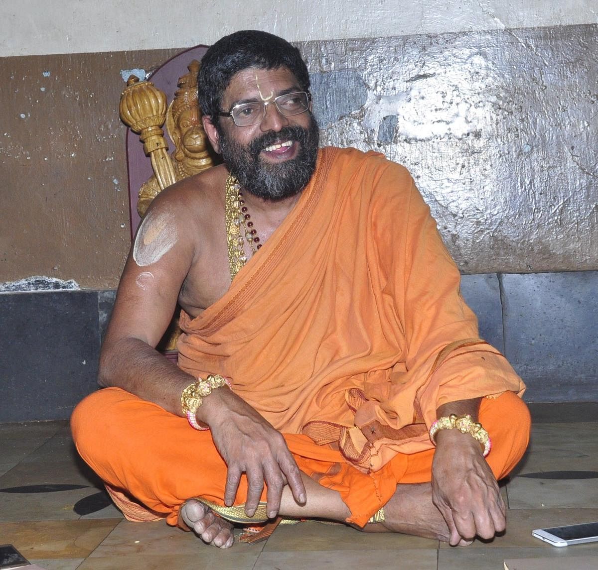 Shiroor Mutt seer late Lakshmivara Theertha Swami. (DH File Photo)