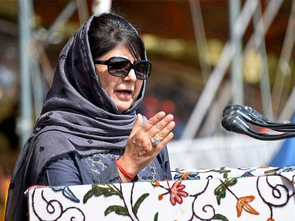 Mehbooba Mufti. PTI file photo