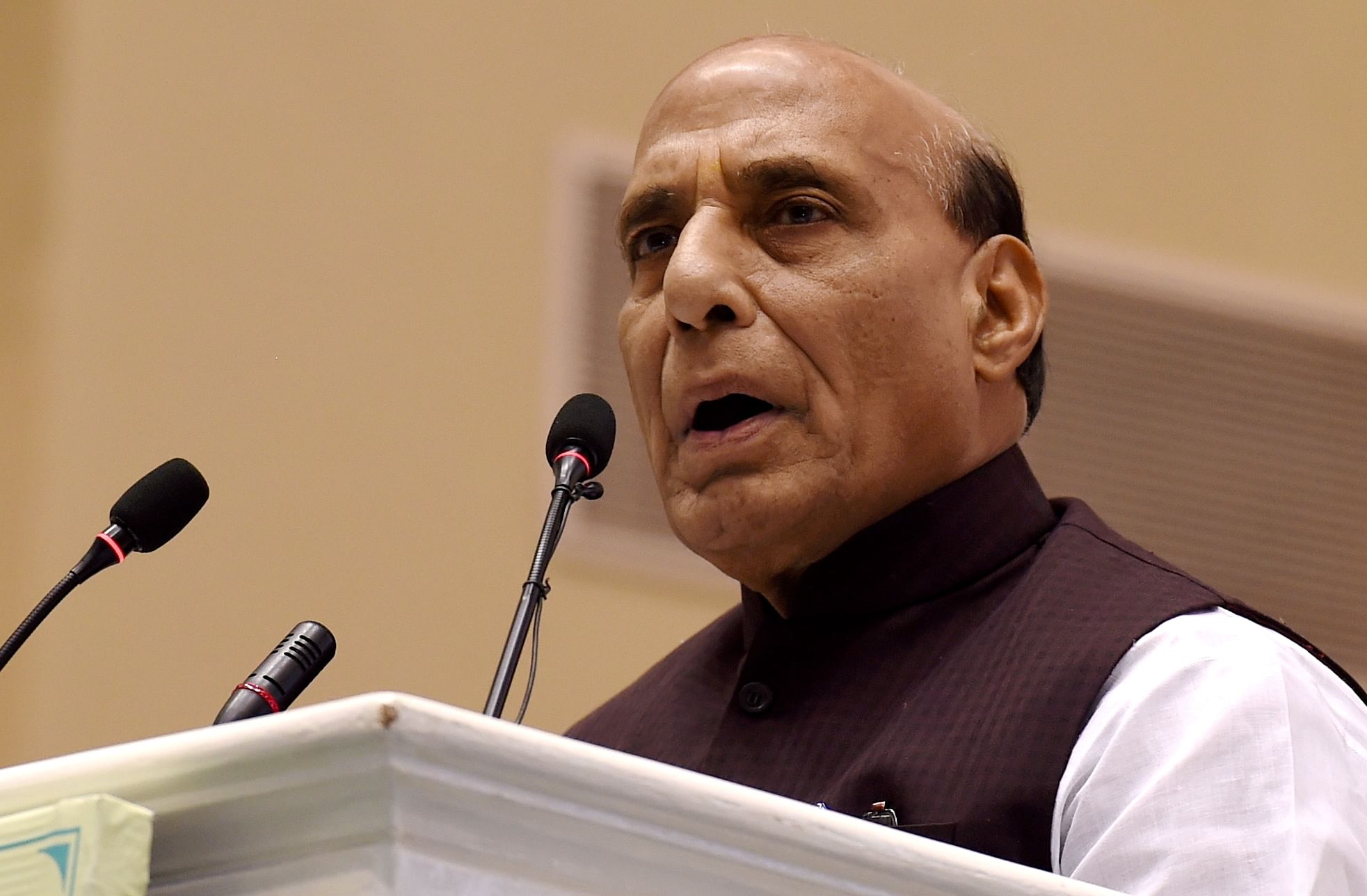 Rajnath Singh lashes out at rights activists on the issue of Bangladeshi migrants