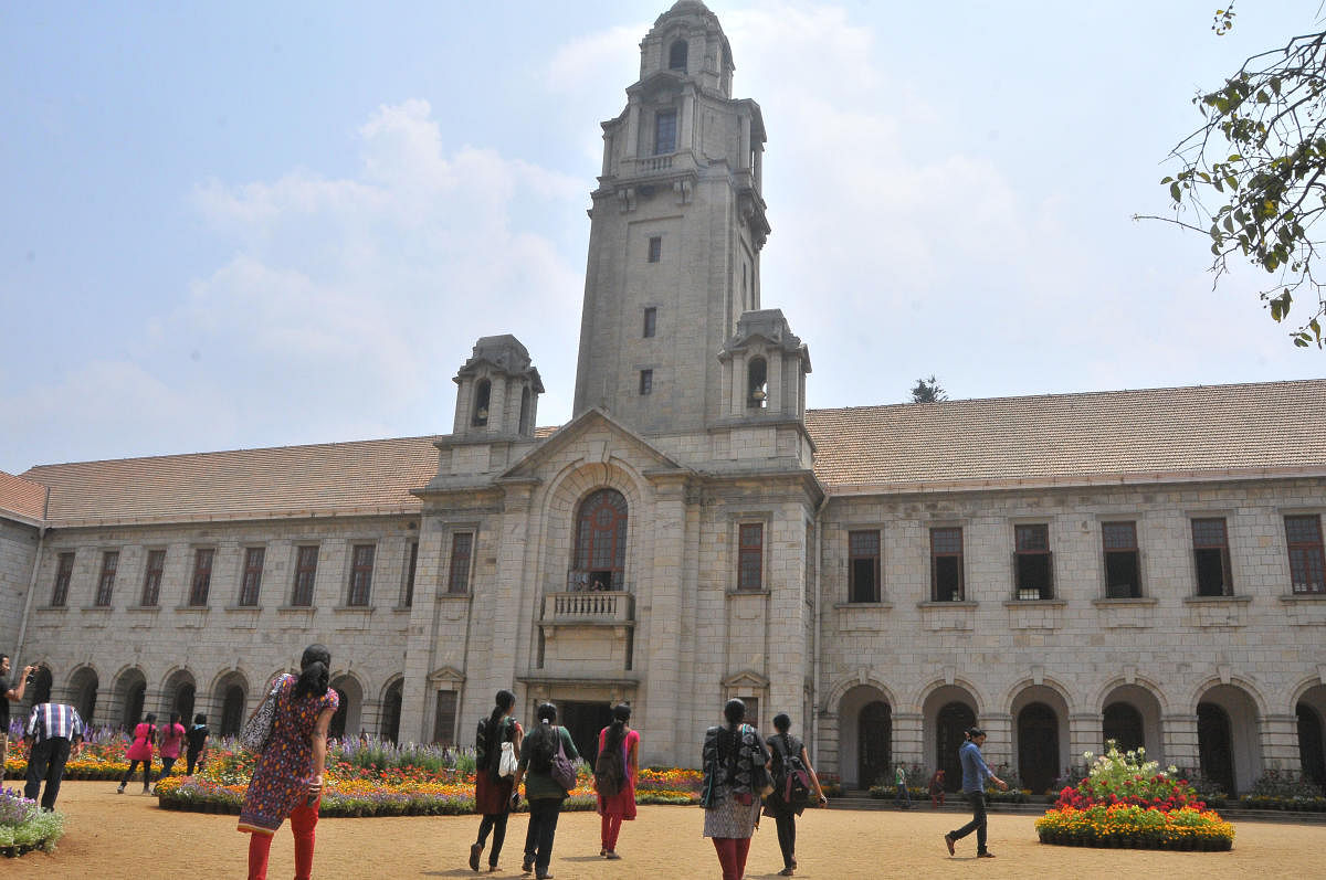 The government granted "Institutions of Eminence" (IoEs) status to IIT-Delhi, IIT-Bombay and the Bengaluru-based Indian Institute of Science (IISc) in the public sector, and Manipal Academy of Higher Education, BITS Pillani and Jio Institute by Reliance Foundation in the private sector. (DH File Photo)