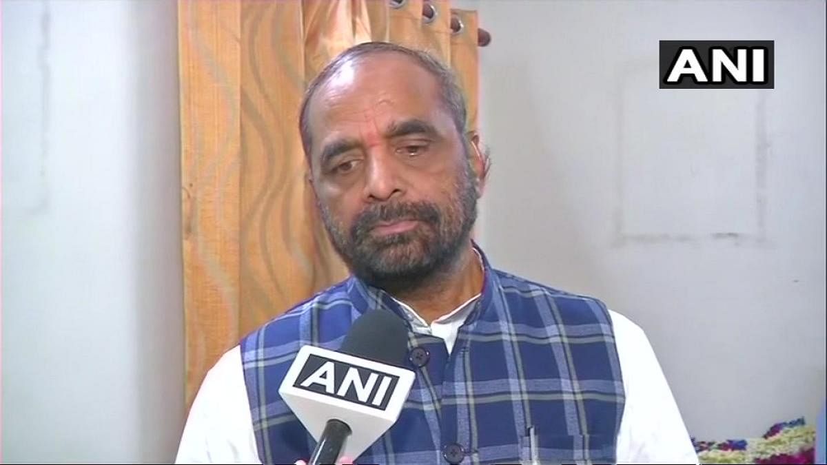 Union Minister of State for Home Hansraj Ahir. (Image credit: Twitter/ANI)