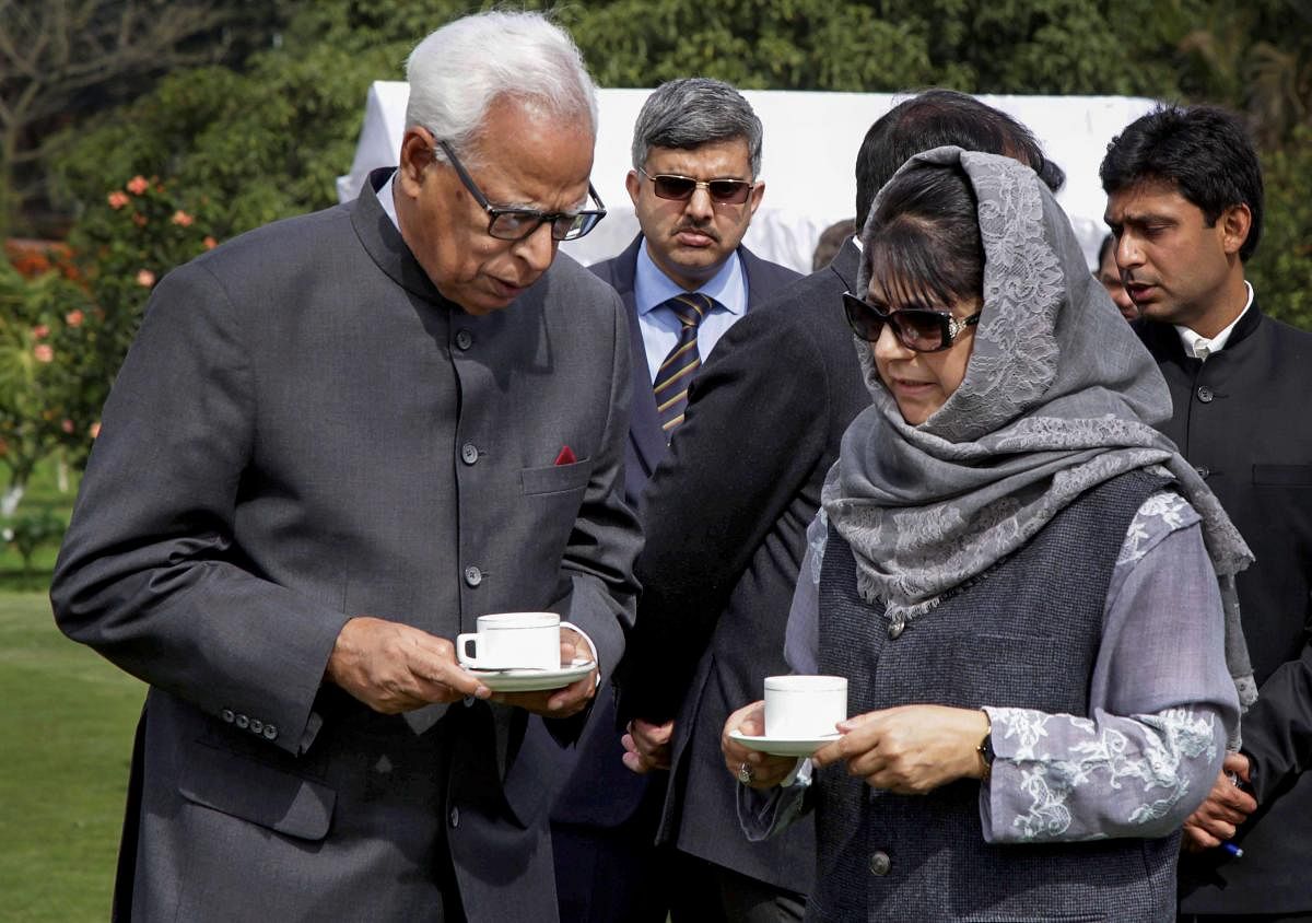 Following the resignation of Chief Minister Mehbooba Mufti, Governor N N Vohra had recommended imposition of Central rule in his report to President Ram Nath Kovind. (PTI file photo)