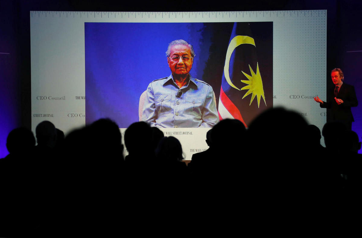 Malaysia's Prime Minister Mahathir Mohamad. Reuters