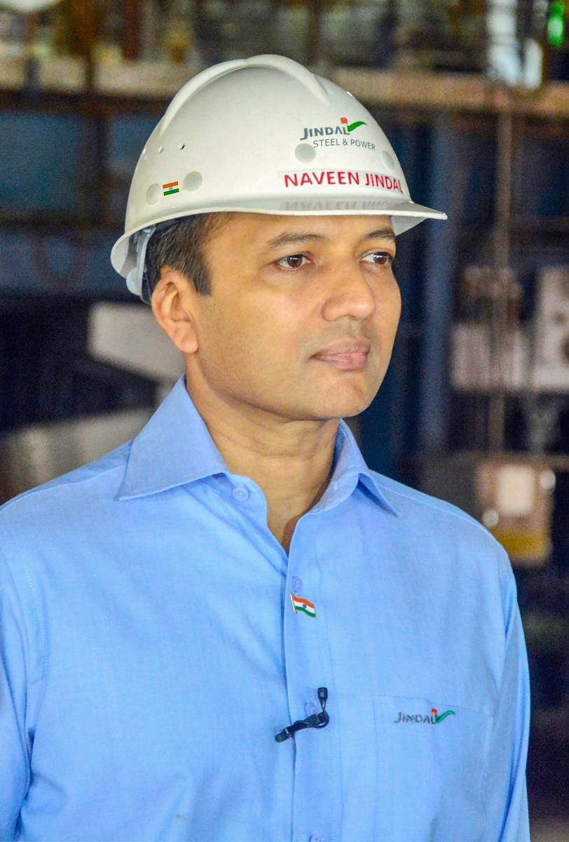 Chairman of Jindal Steel and Power Ltd (JSPL) Naveen Jindal. PTI file photo.