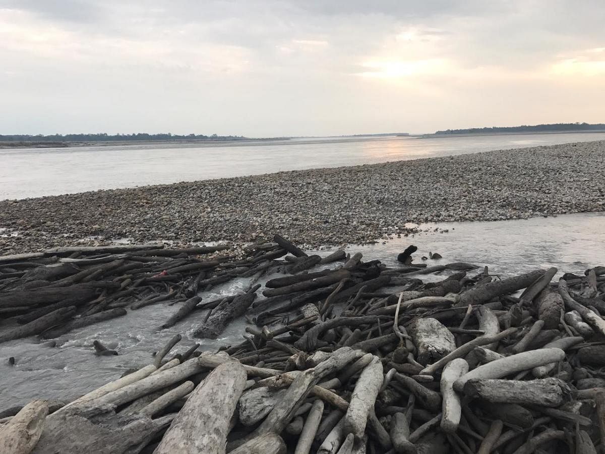 Yarlung Tsangpo river in upper reaches of China triggered by "massive erosion" has created panic in Arunachal Pradesh