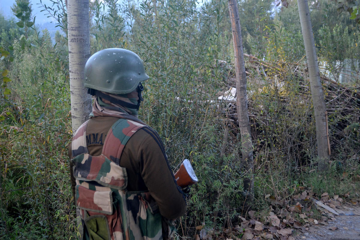 Two unidentified militants were killed after a brief shootout with security forces in north Kashmir's Baramulla district on Friday, police said. File photo