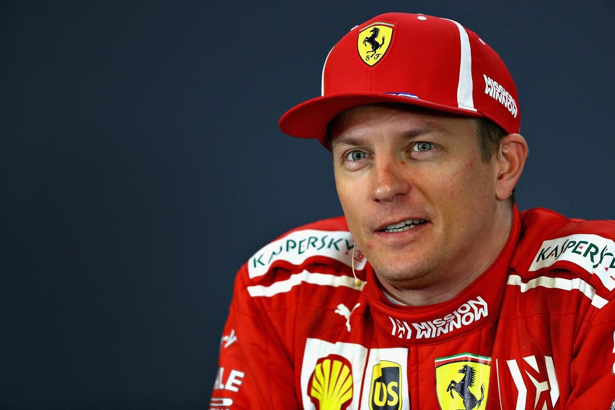 Ferrari's Kimi Raikkonen played down his win at the US Grand Prix. AFP