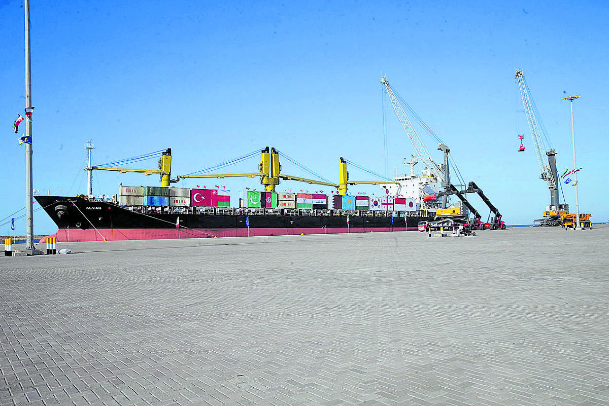 Chabahar Port. (AFP file photo)