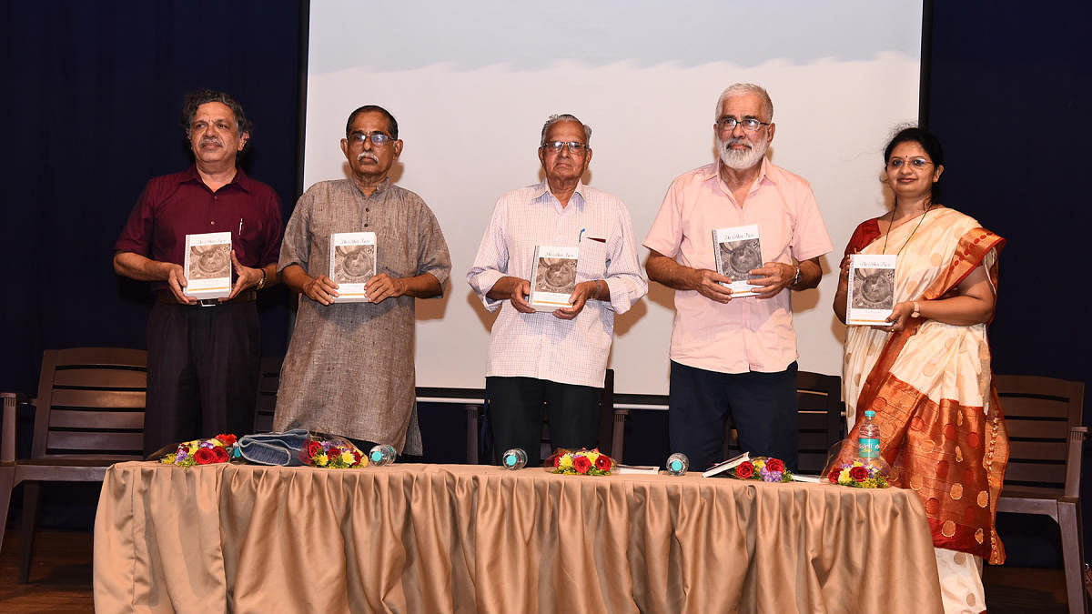 Dignitaries release translations of two major works brought out by Manipal Universal Press in Udupi.