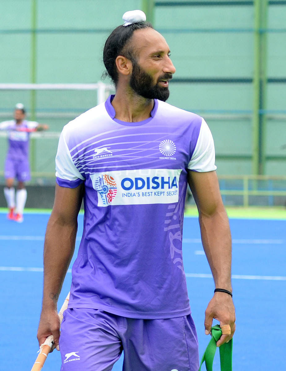 ON A COMEBACK TRAIL Former Indian captain Sardar Singh revealed that he was hurt when the coaching staff stayed silent on his axing. DH PHOTO/ SRIKANTA SHARMA R