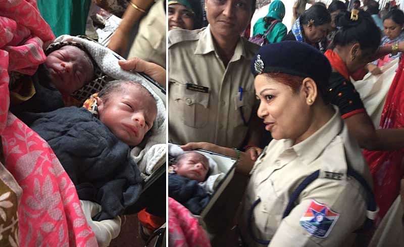 After the successful delivery, the woman deboarded the train and was taken in an ambulance to the Rukminibai Hospital for post-delivery care.