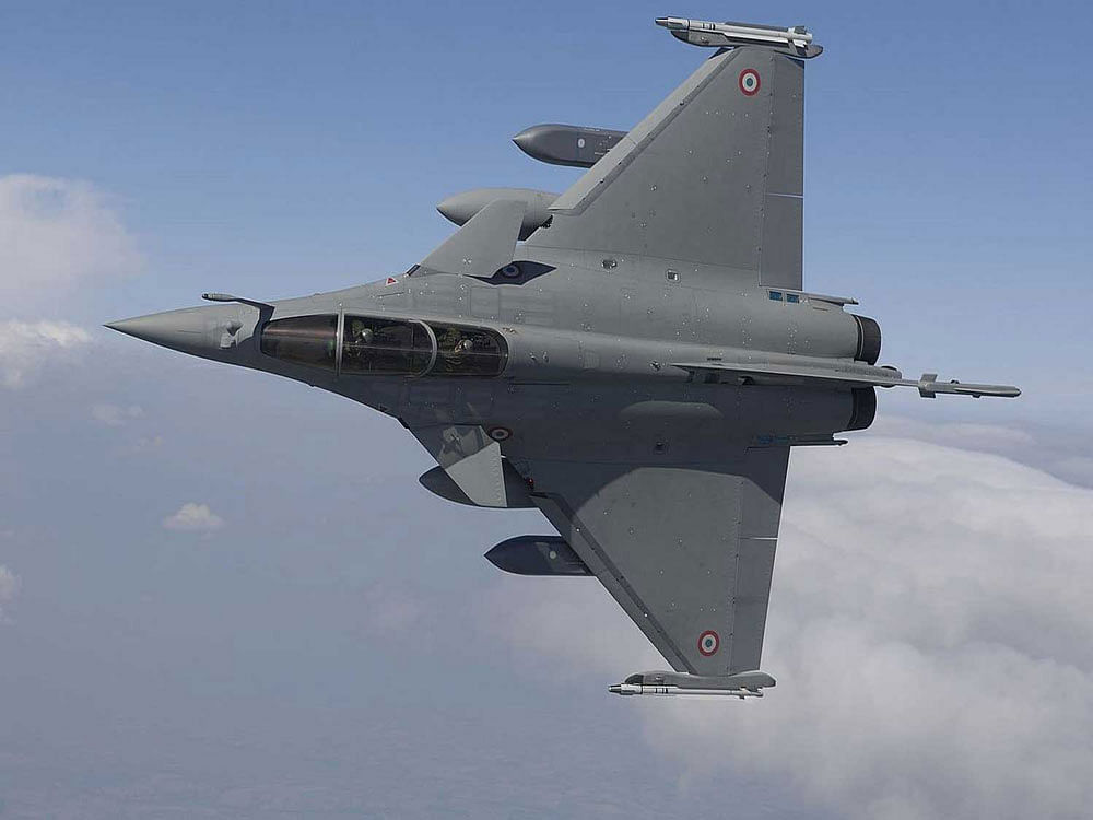 A statement issued by the French government after Congress President Rahul Gandhi raised the Indo-French Rafale jet deal during the no-confidence motion in Parliament, did not specifically mention whether the classified information included details of the pricing. (File Photo)