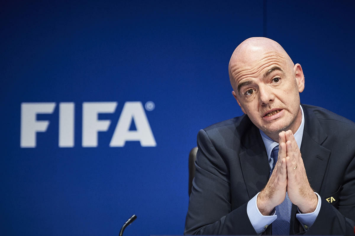 FIFA President Gianni Infantino. AFP