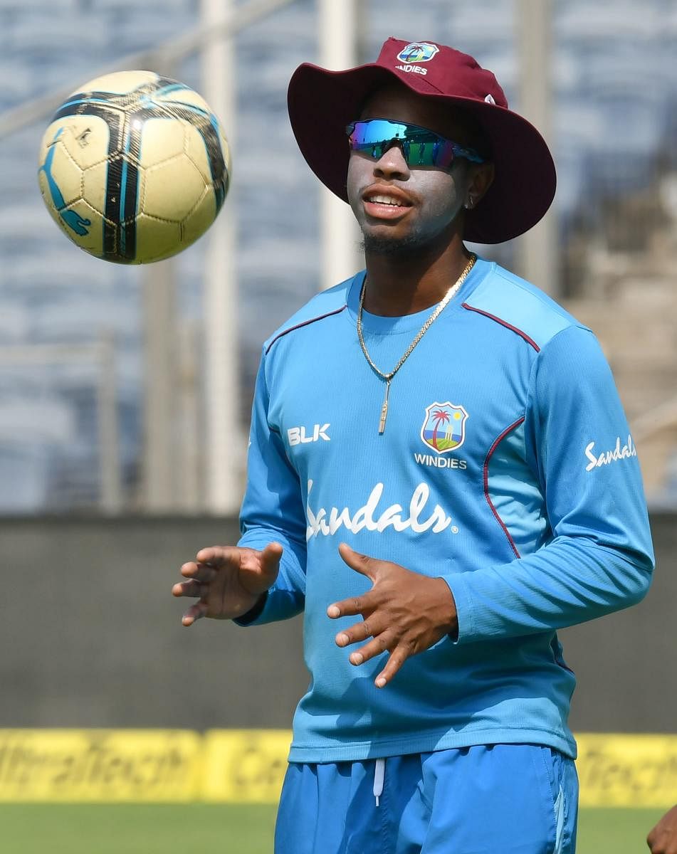 IN SUPERB TOUCH: India bowlers will be hoping to get the better of West Indies' Shimron Hetmyer, who has been in cracking form, in the third ODI on Saturday. AFP