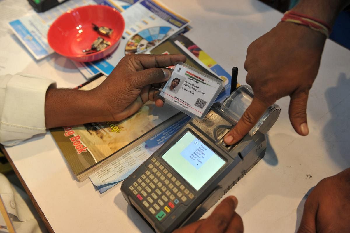 The apex court had last month in a landmark verdict restricted the use of Aadhaar by private entities in the absence of a legal provision. (AFP file photo)