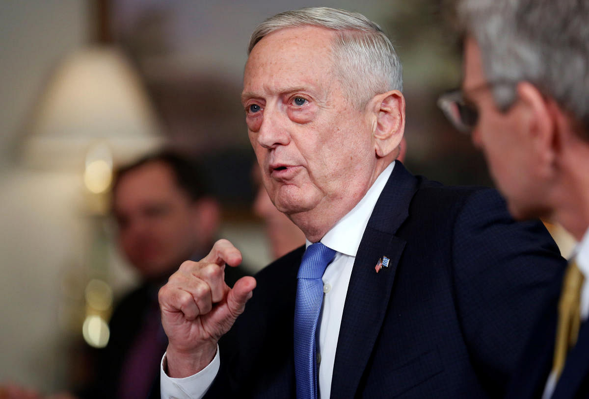 Jim Mattis. (Reuters file photo)