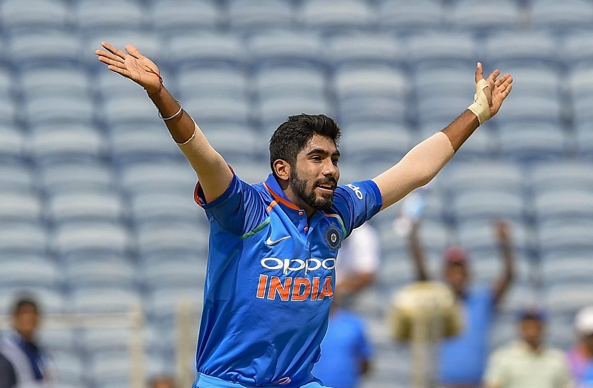 Jasprit Bumrah defended his team-mate Bhuvneshwar Kumar, who leaked 70 runs in 10 overs in the third ODI against the West Indies. PTI 