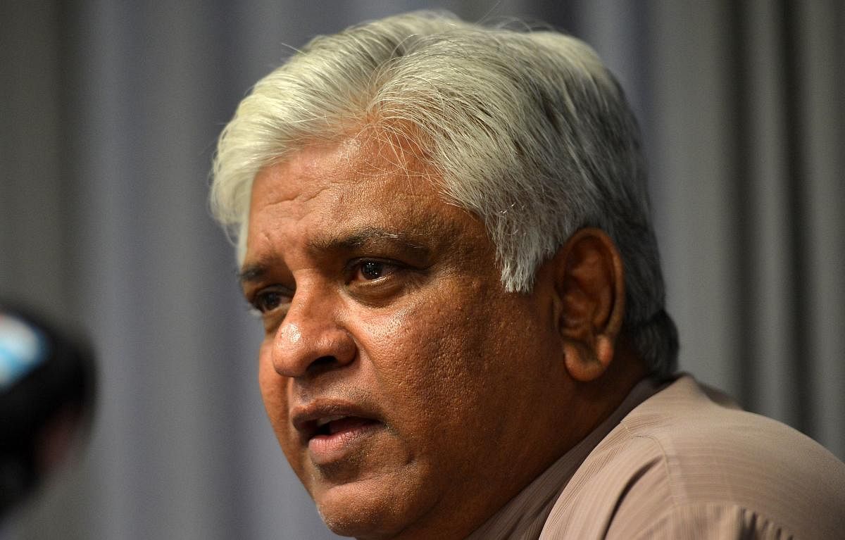 The cricketer-turned-politician was arrested on Monday for the incident at his ministry premises when a petroleum worker died due to shooting by his security staff. (AFP File Photo)