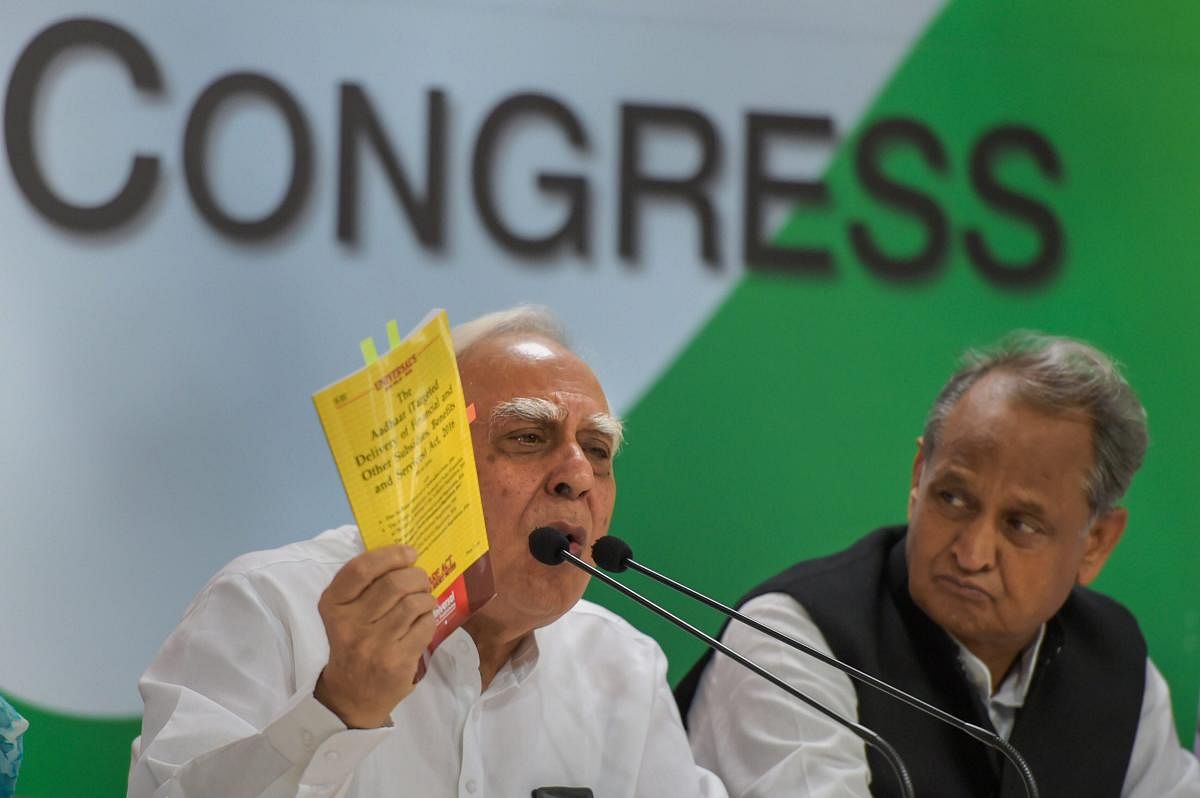 Targeting the BJP on Ayodhya issue, senior Congress MP Kapil Sibal on Tuesday questioned the demand for bringing out an ordinance to build Ram Temple, saying the saffron party is raising it as elections are approaching. PTI file photo