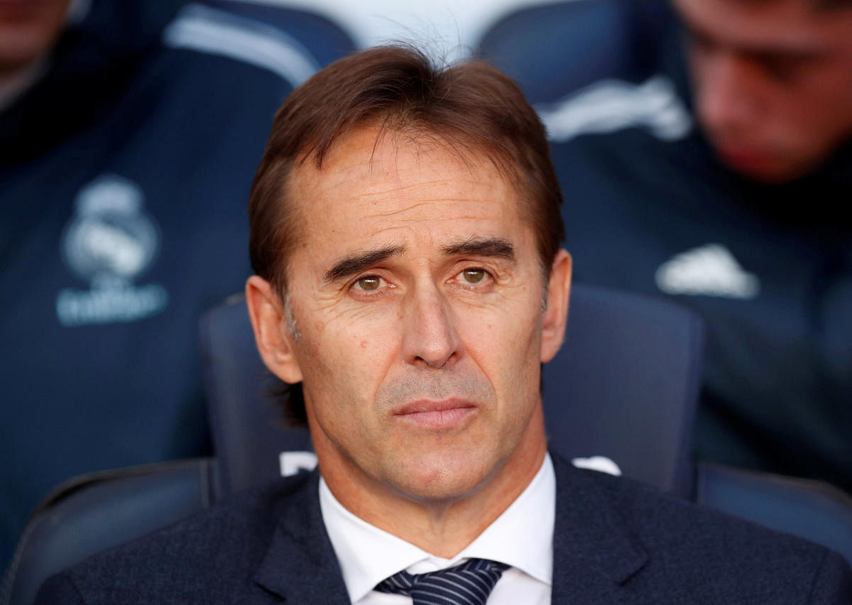 Julen Lopetegui before the match. (REUTERS/File Photo)