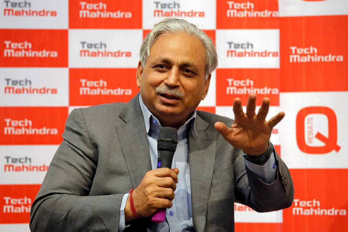 Tech Mahindra CEO, CP Gurnani. Reuters Photo