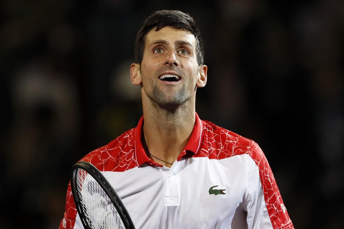 Novak Djokovic. Reuters