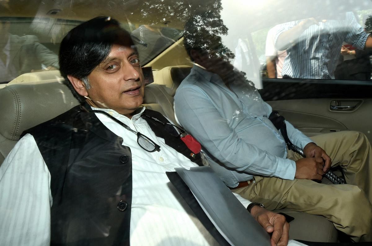 Congress leader Shashi Tharoor. PTI File Photo