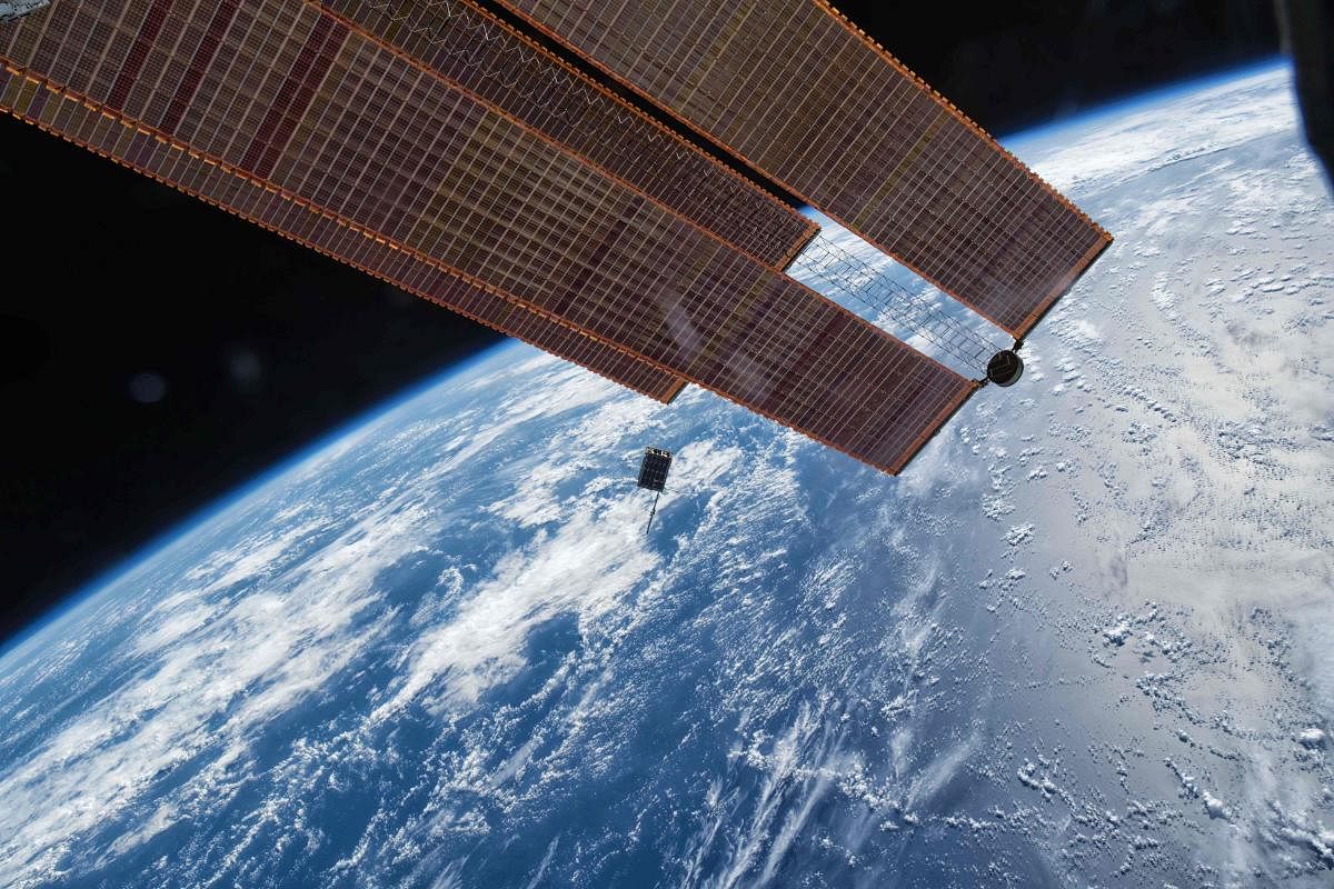 A dozen budding female scientists have been tinkering with computers, 3D printers and soldering irons since March to build a CubeSat, which US space agency NASA describes as being the smallest and cheapest satellite used for space exploration. AFP file ph
