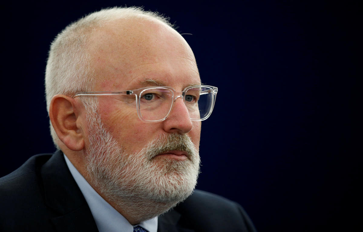European Commission First Vice-President Frans Timmermans. (Reuters File Photo)