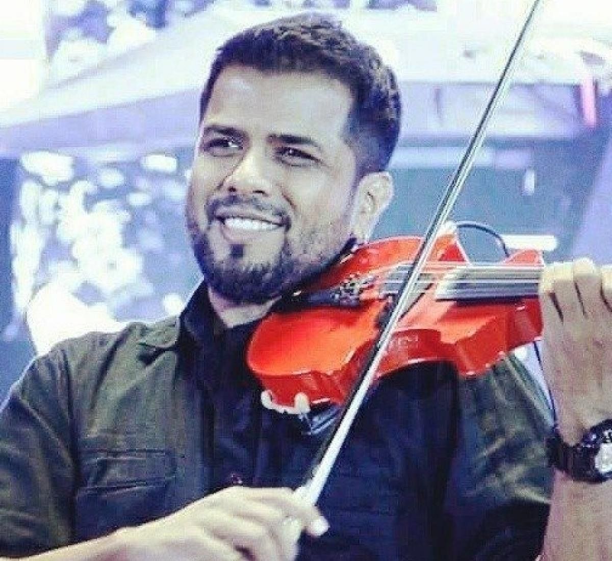 The two-year-old daughter of noted violinist and music composer Balabhaskar was killed in a road accident in the early hours of Tuesday