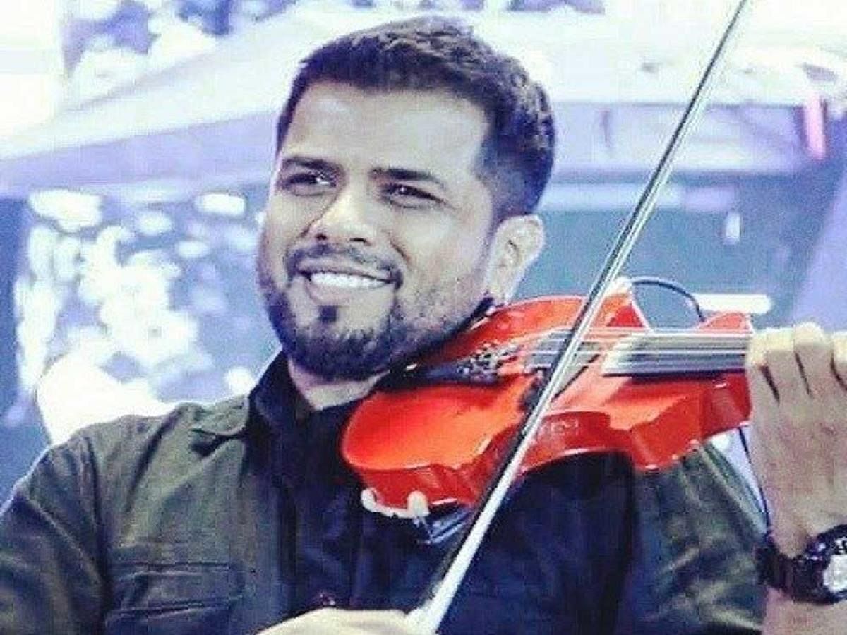 Noted music composer and violinist Balabhaskar. DH file photo