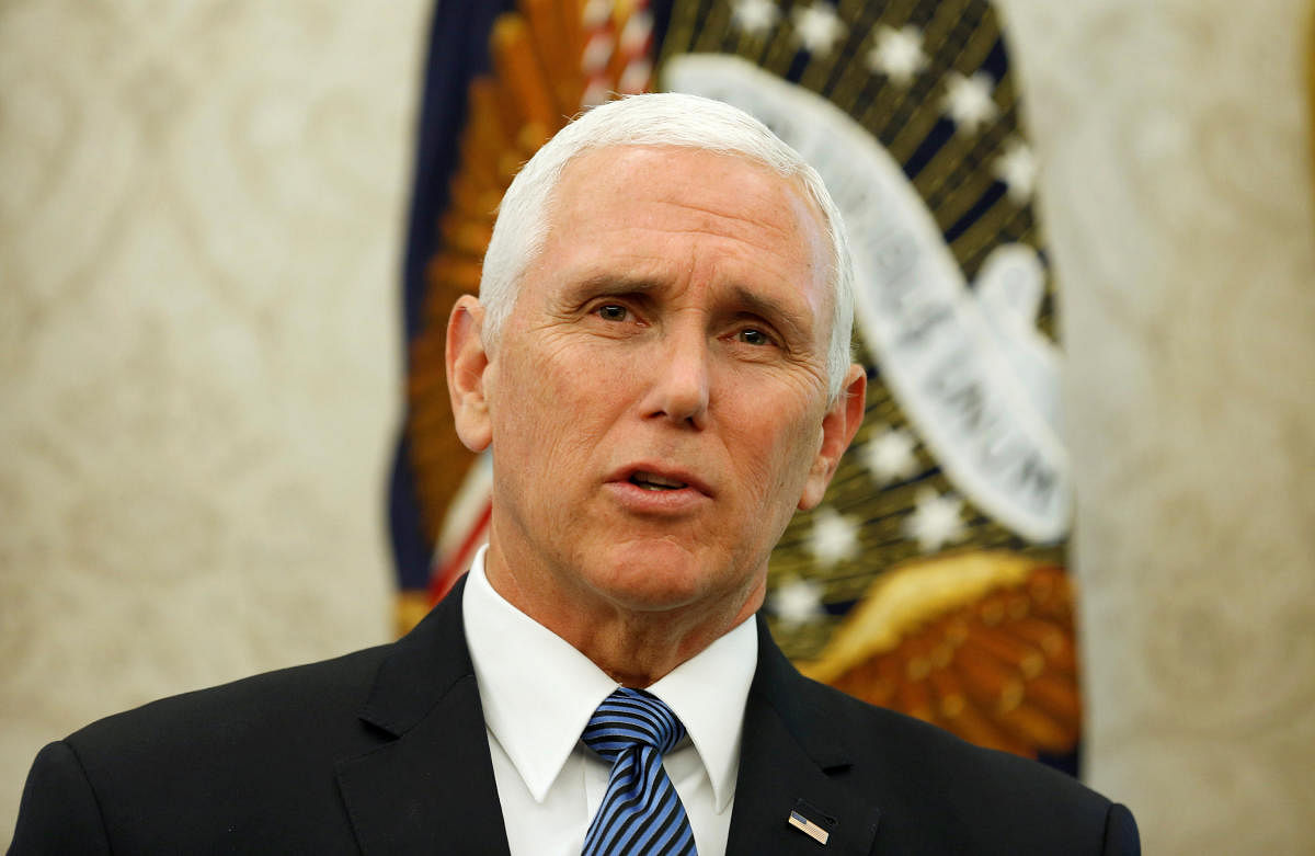US Vice President Mike Pence. Reuters file photo