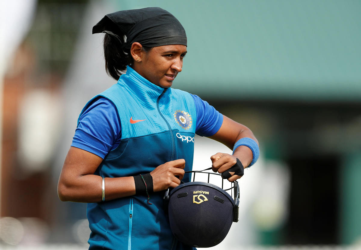 Known for her penchant to raise the bar on biggest platforms, the skipper smashed her way to an unbeaten 103 off 51 balls in India's comfortable 34-run win against New Zealand in the opening game of the ICC World T20. (Reuters File Photo)
