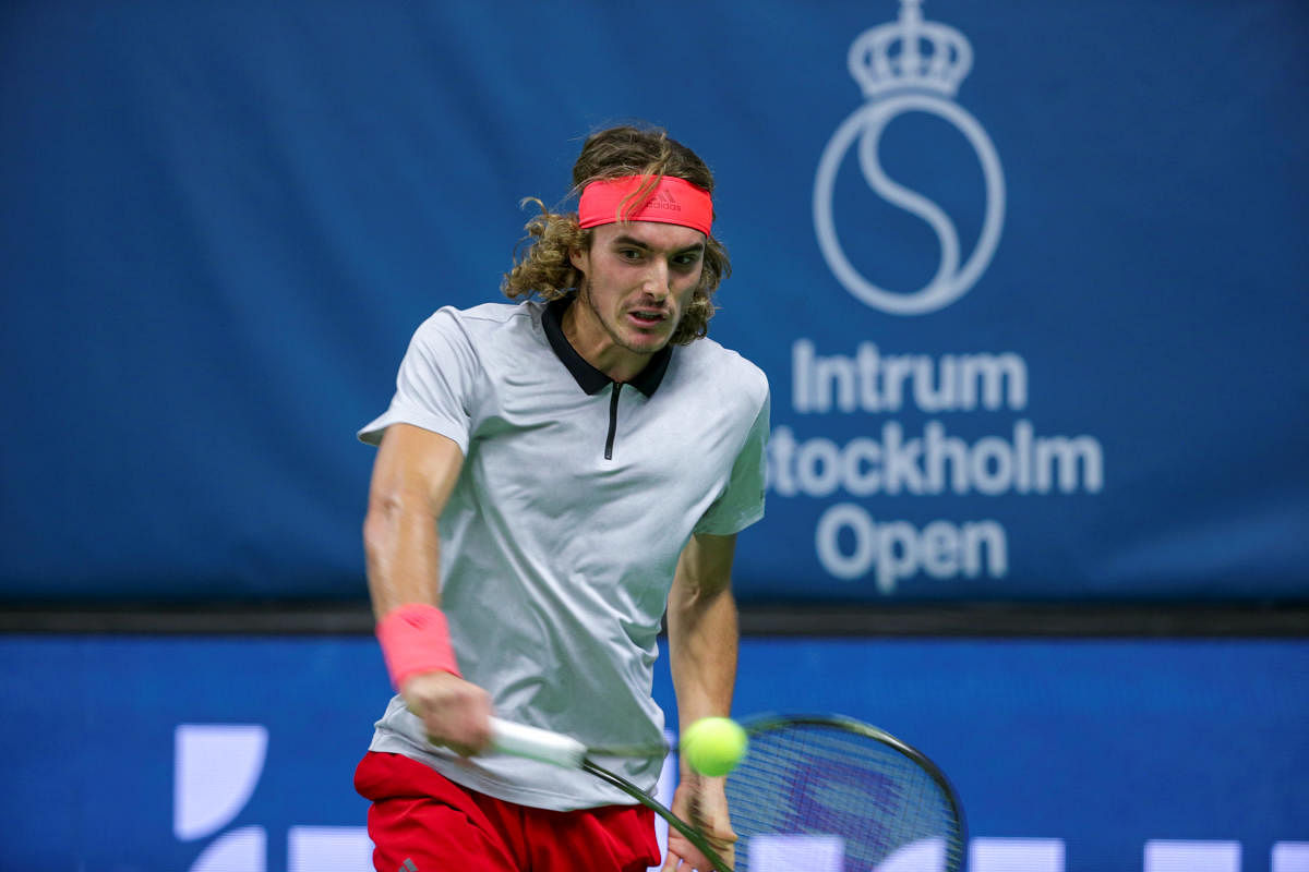 Stefanos Tsitsipas of Greece will face Alex de Minaur of Australia in the final of the Next Gen ATP Finals. File Photo