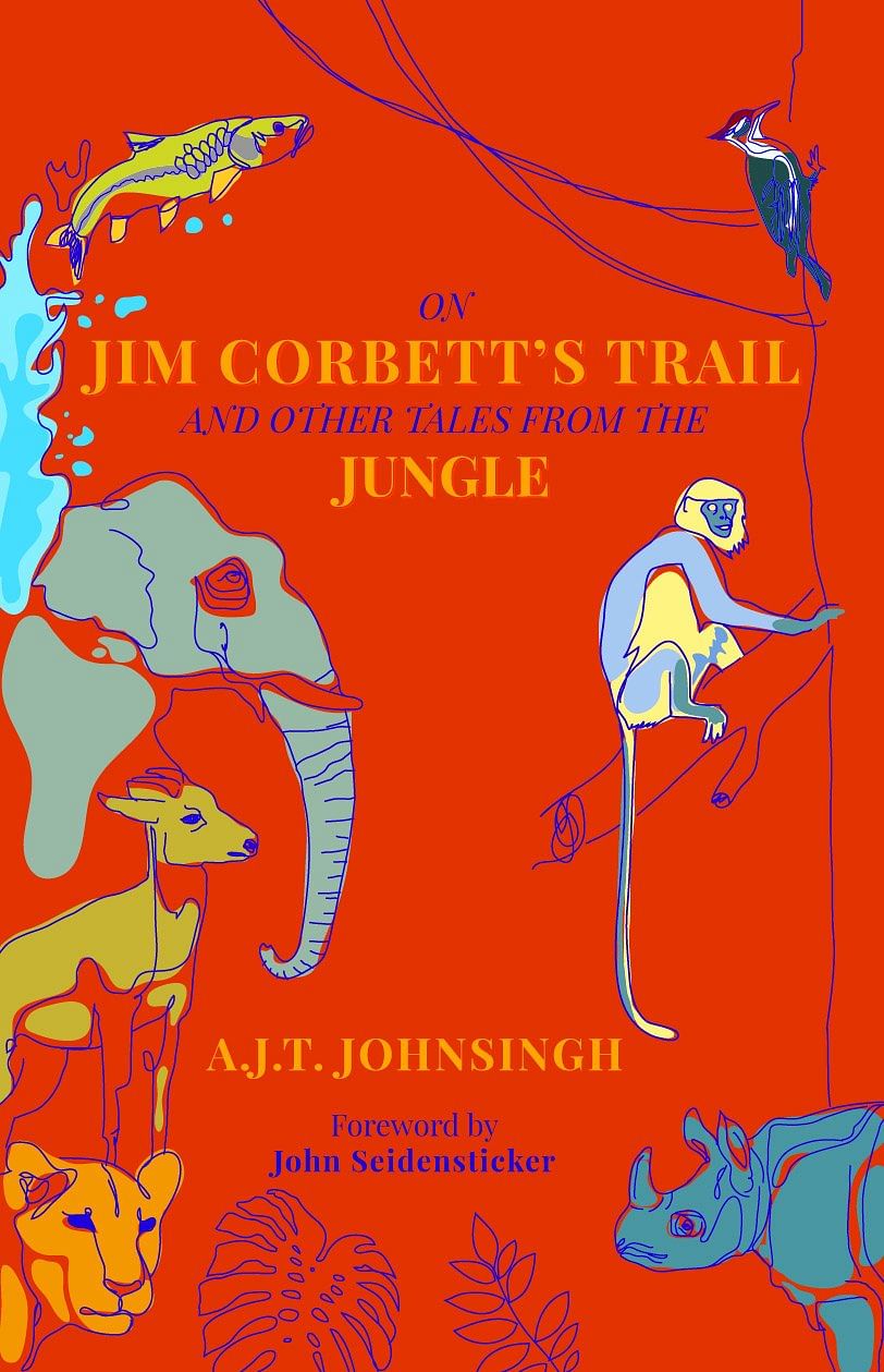 The book cover of  'Jim Corbett’s Trail and Other Tales from the Jungle'. Credit: Amazon.in