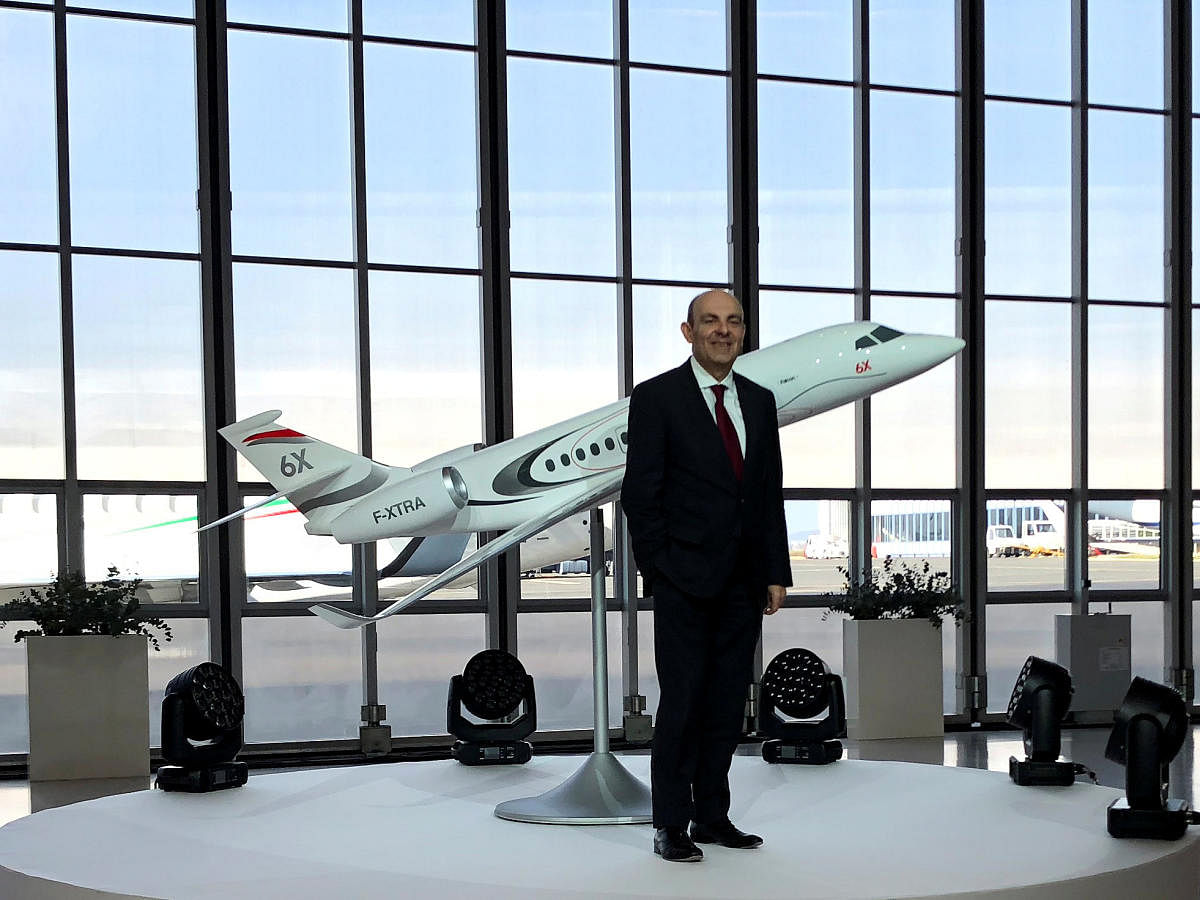 Dassault Aviation Chief Executive Officer Eric Trappier. (Reuters file photo)