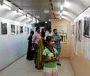 Some exhibits in the Unique Moving Train Exhibition on Rabindranath Tagore.