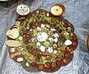A platter full of delicacies