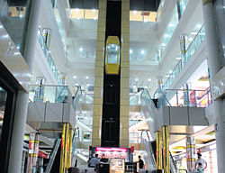 A mall in Srinagar.
