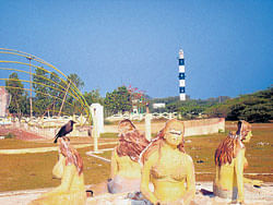 Tallapalem beach in Andhra Pradesh is in a bad shape. JBS Umanadh