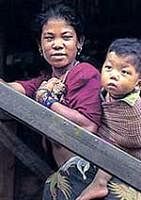 A Toto woman with her child.